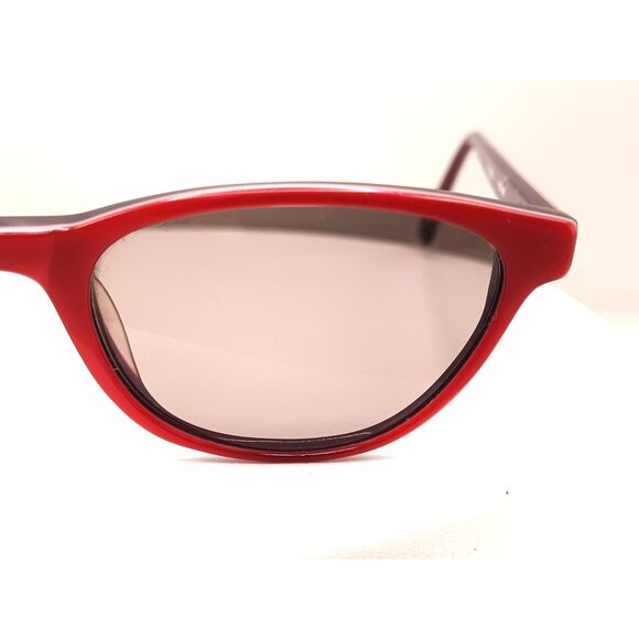 Fossil Eyewear PS2031RED 48-20-140 Designer Red Black Eyeglass Frames - Picture 12 of 15